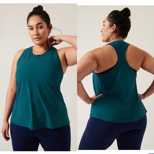 * NWOT Athleta XL ultimate train tank blue